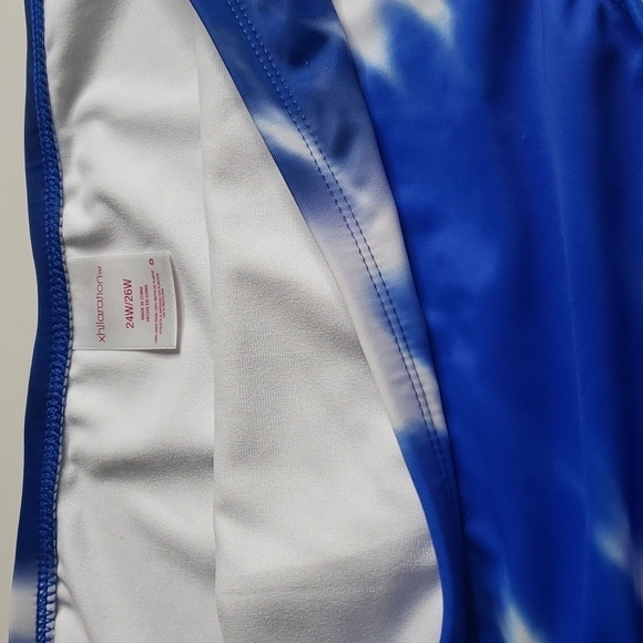 Deep Blue Tie Dye Swim Bottom - Picture 8 of 8